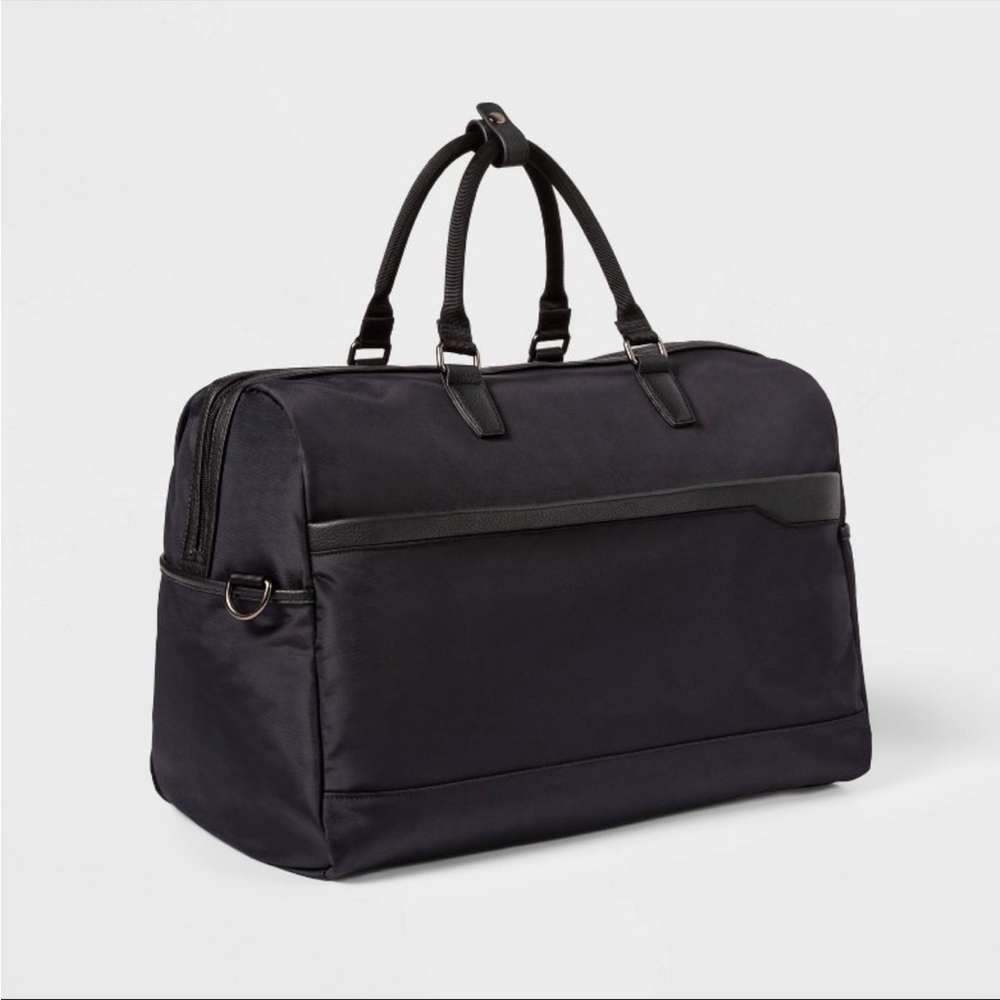 Open Story Signature Weekender Bag with Durable Design and Structured Style
